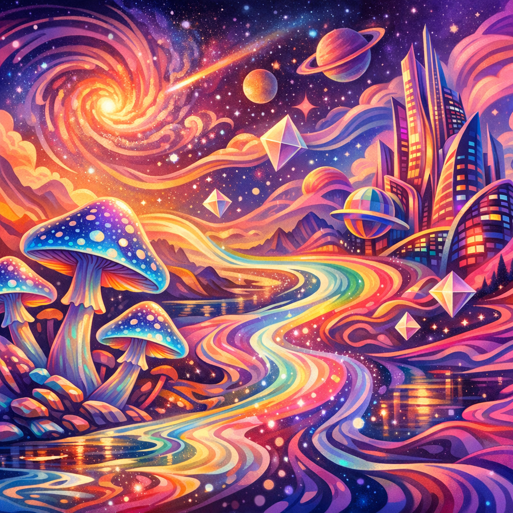 z strain mushroom – psilocybin mushroom strains visual with expressive twist