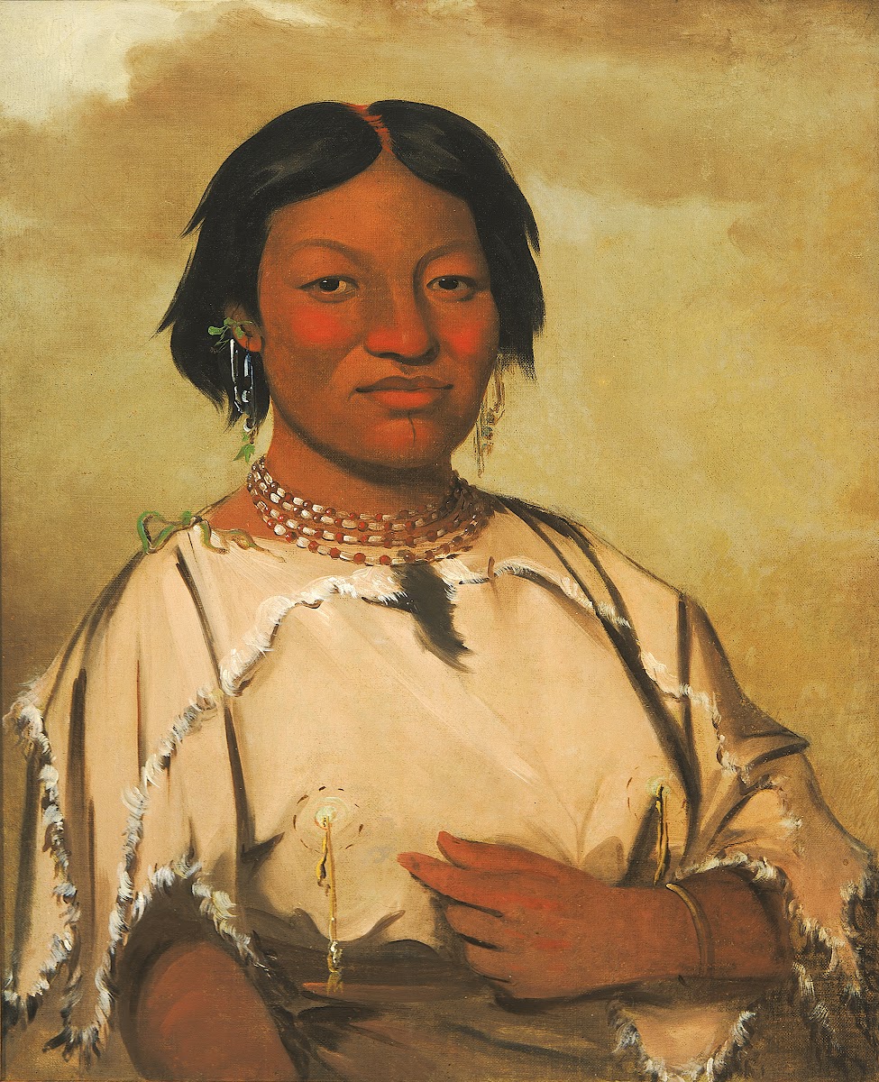 Oó Je En Á He A Woman Who Lives In a Bears Den 1832
