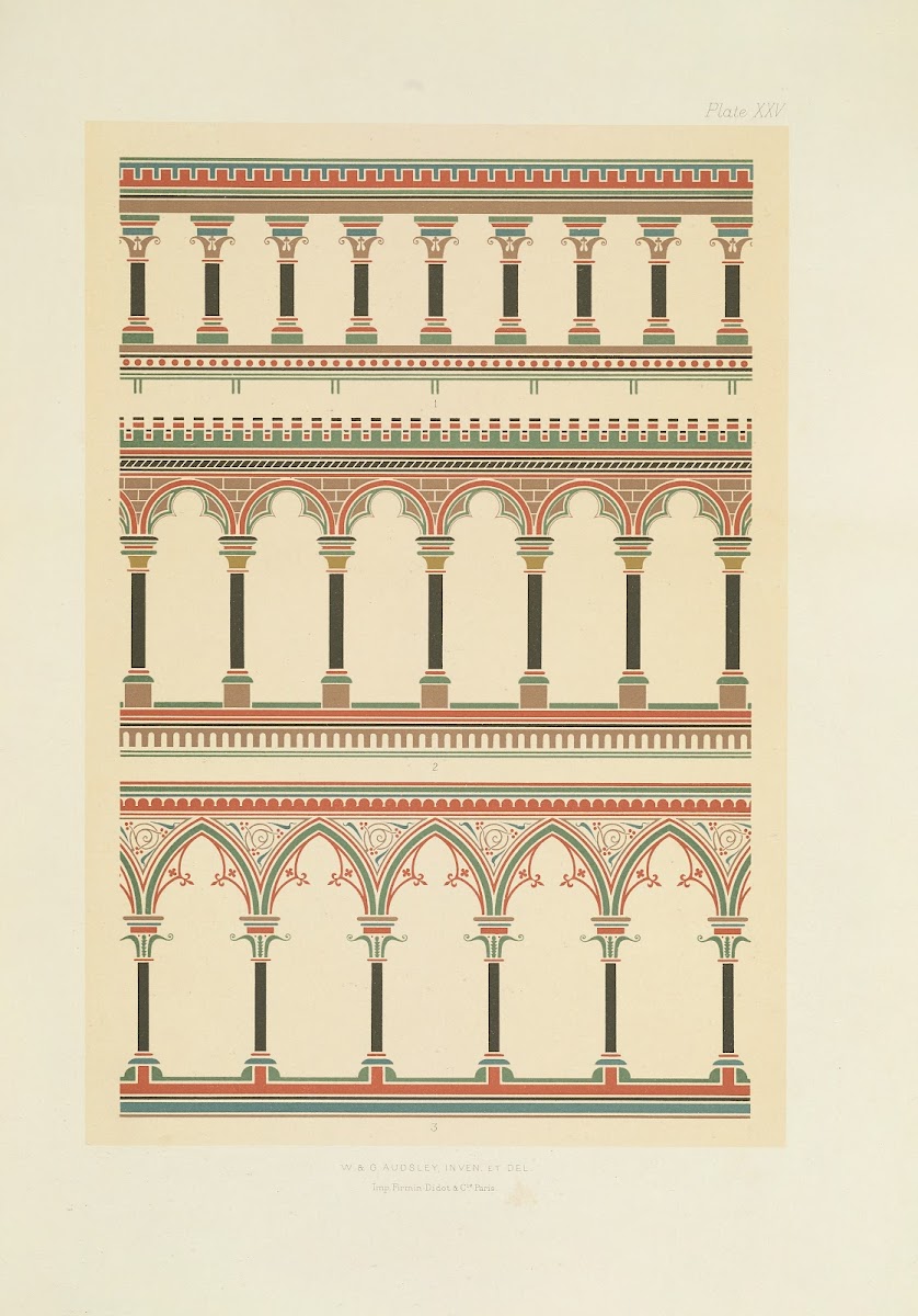 Polychromatic decoration as applied to buildings in the mediæval styles Pl25 188