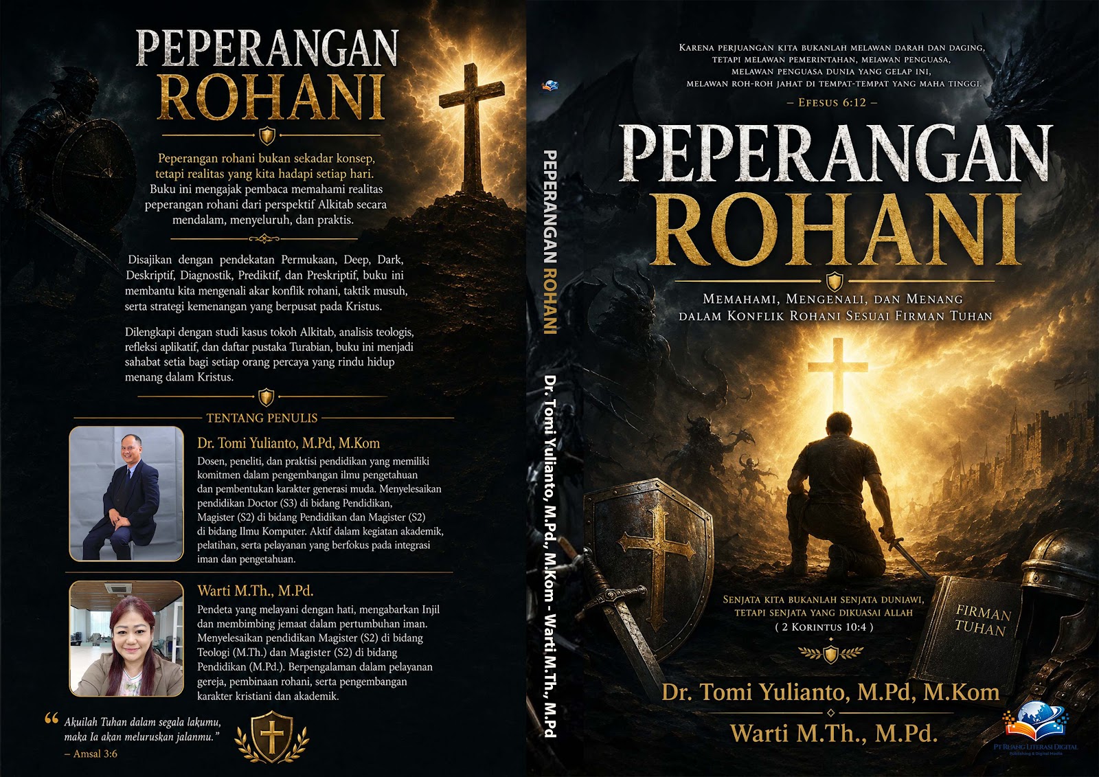 Cover depan Peperangan Rohani