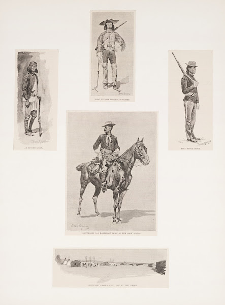 Indians as irregular cavalry 1890