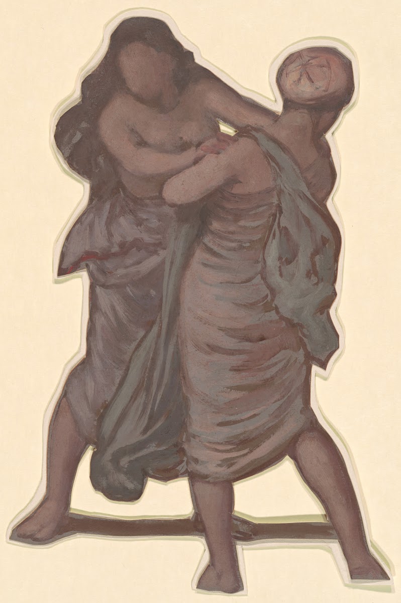 Study for Greek Girls Bathing IV c 1872