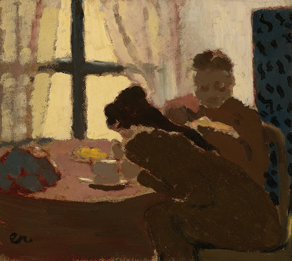 Petit Déjeuner Devant La Fenêtre circa 1892