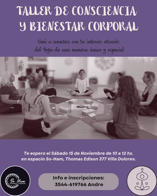 🪻 Taller de Consciencia y Bienestar corporal🪻