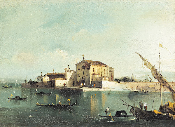 Vue de lîle de San Cristoforo di Murano