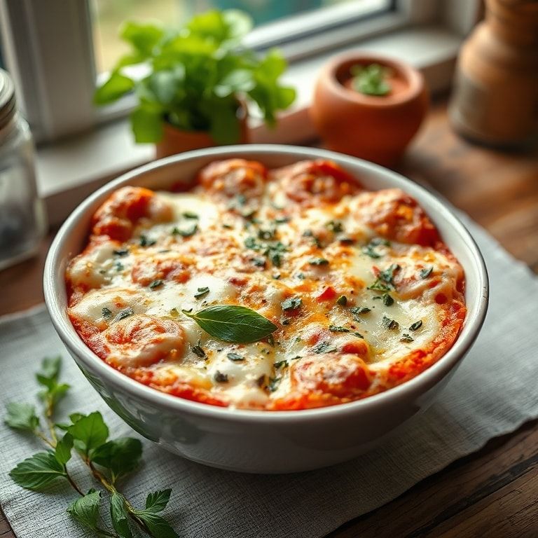 Easy Cottage Cheese Pizza Bowl Recipe for Dinner: Quick & Crispy Family Dinner