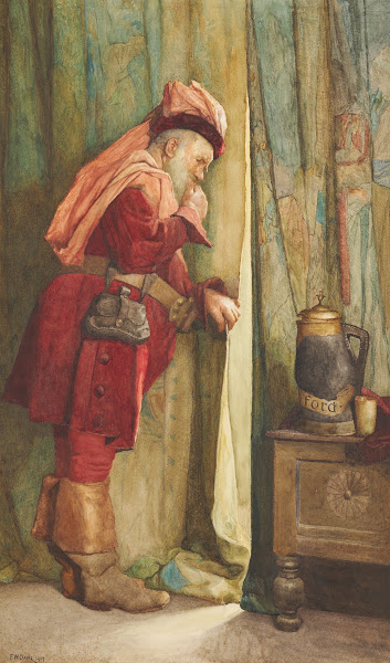 Falstaff I will esconce me behind the Arras 1907