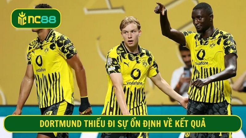 Dortmund đang gặp khó khăn trong việc duy trì chiến thắng