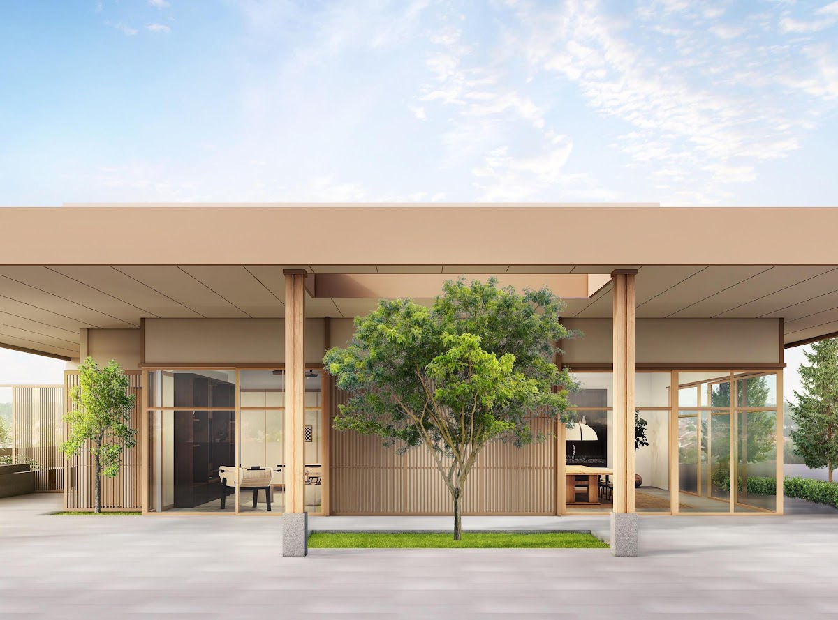 Anya at Shorea Park — clubhouse pavilion