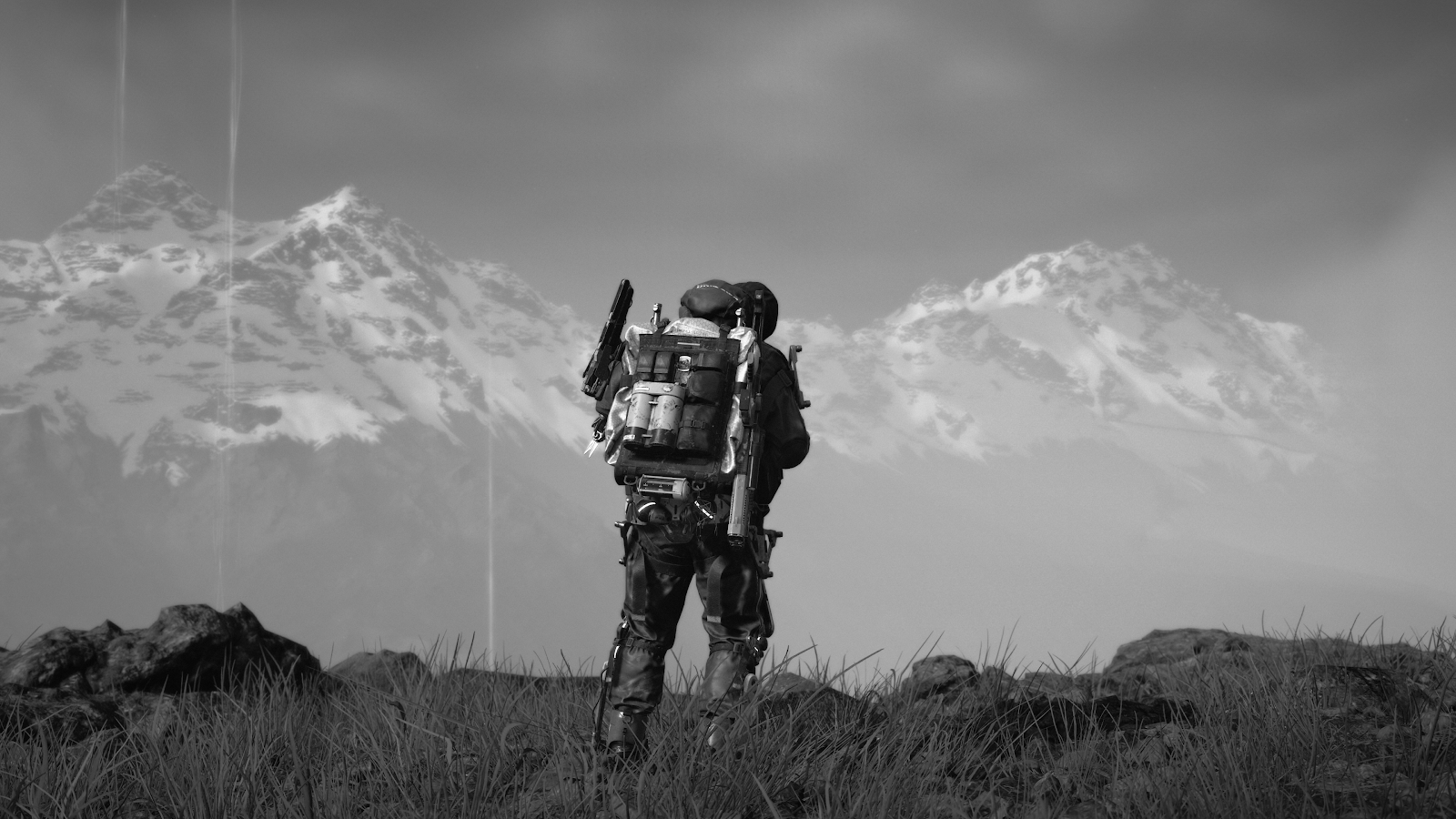 Death Stranding Sam Porter Bridges - Cinematic Game Photography 4K Wallpaper (3840x2160)