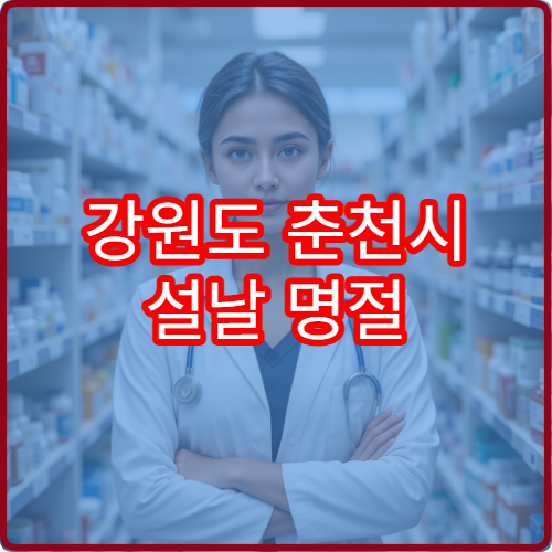 강원도 춘천시 설날 명절 정형외과 연휴 진료 병원 관절 부상·근육통 치료 가능