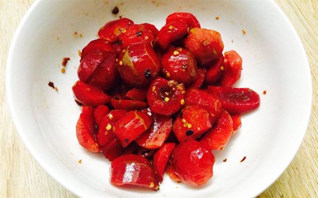 Mận Hậu Lắc Muối Tôm