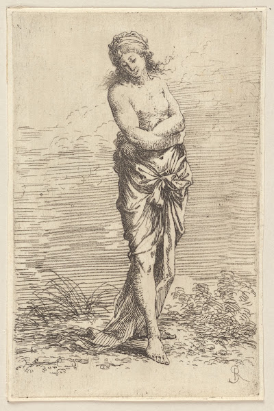 Semi nude Walking Toward the Right 1656   1657