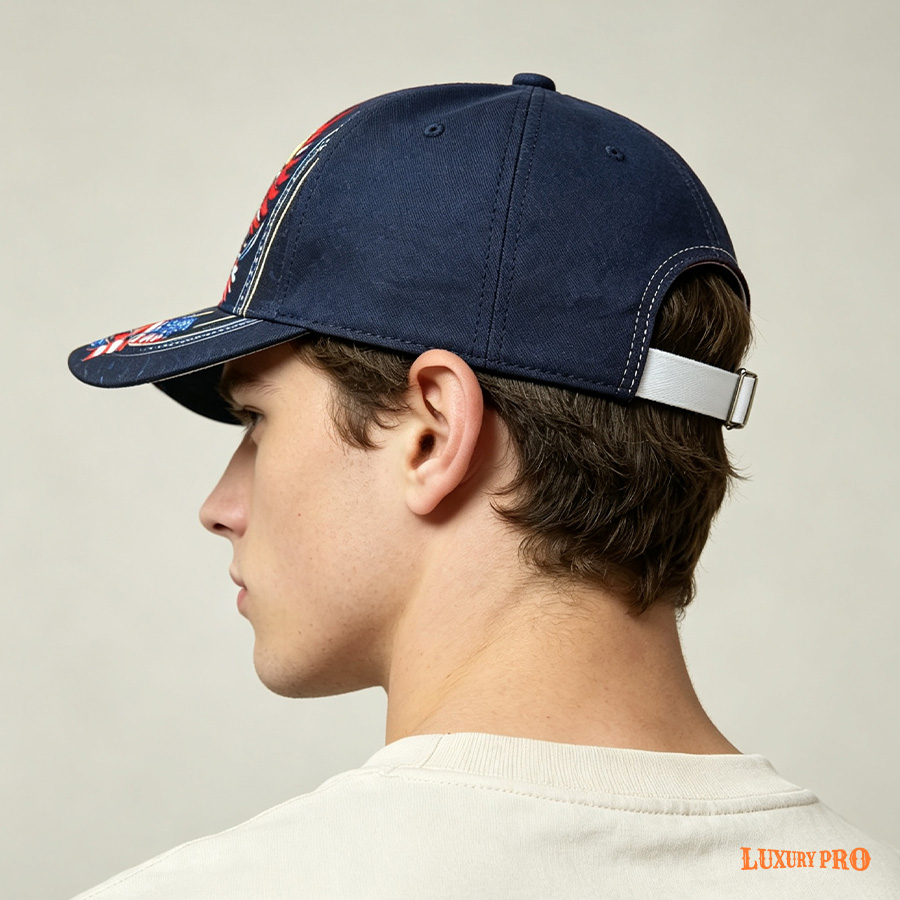 No Air Holes - 3D Baseball Cap Strap Slide Buckle