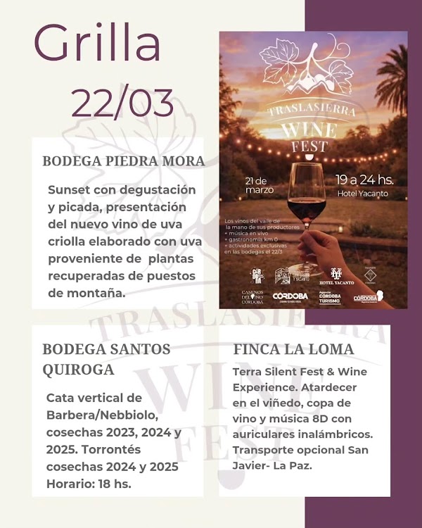 Traslasierra Wine Fest