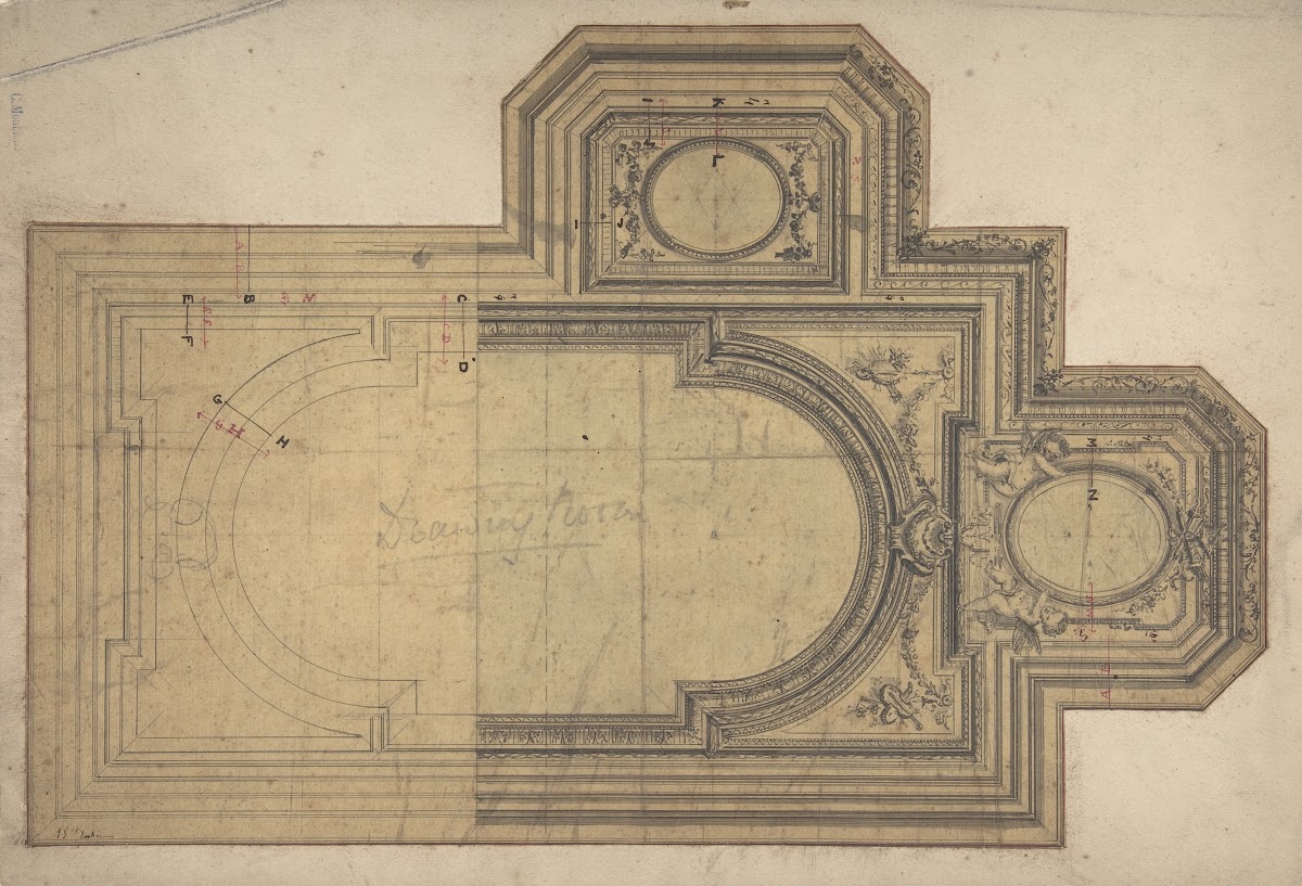 Designs for Ceiling 19th century