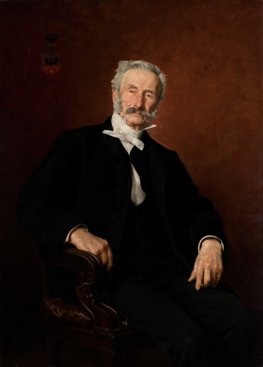 Portrait of Paweł Popiel 1889