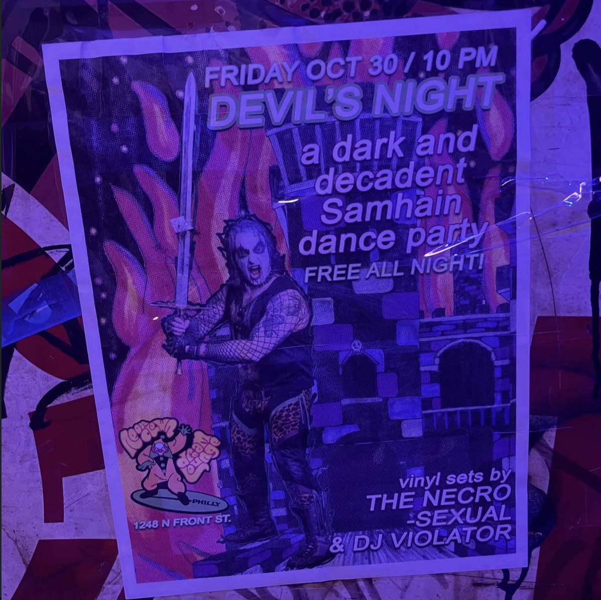 Flyer for Devil's Night
