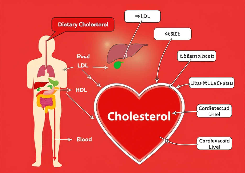 식이 콜레스테롤의 이해: 혈중 콜레스테롤과의 관계