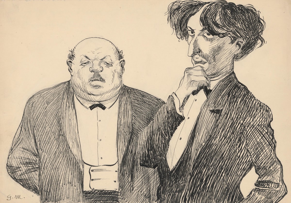 Common Work  Satirical Drawing 1935