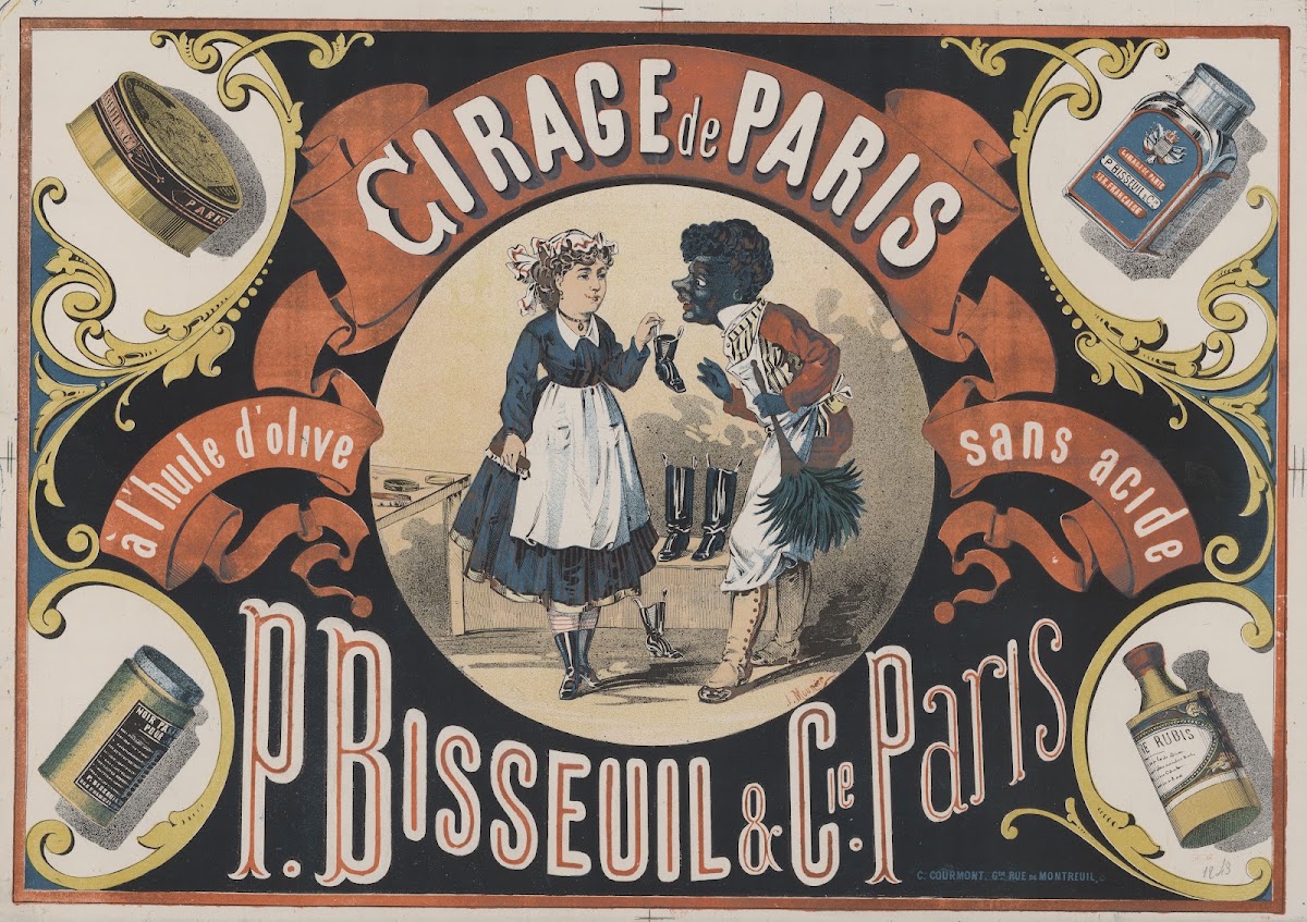 Cirage de Paris à lhuile dolive sans acide P Bisseuil  Cie Paris 1876