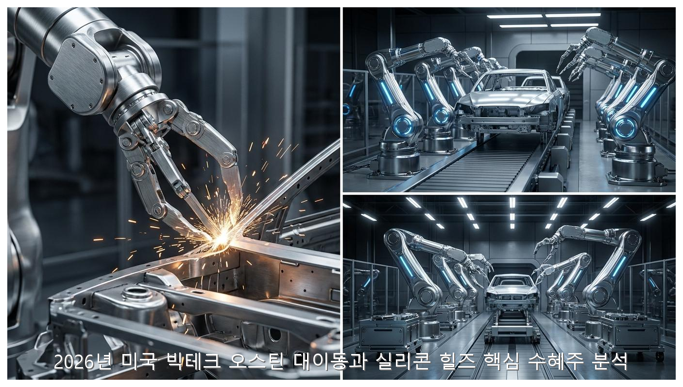 2026년 미국 빅테크 오스틴 대이동과 실리콘 힐즈 핵심 수혜주 분석 핵심 안내 및 분석 인포그래픽 (6)
