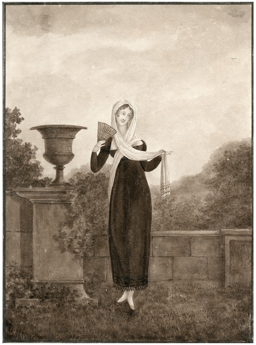 Dame in Spaanse klederdracht