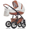 Коляска 2 в 1 Broco Eco 03 коричневый