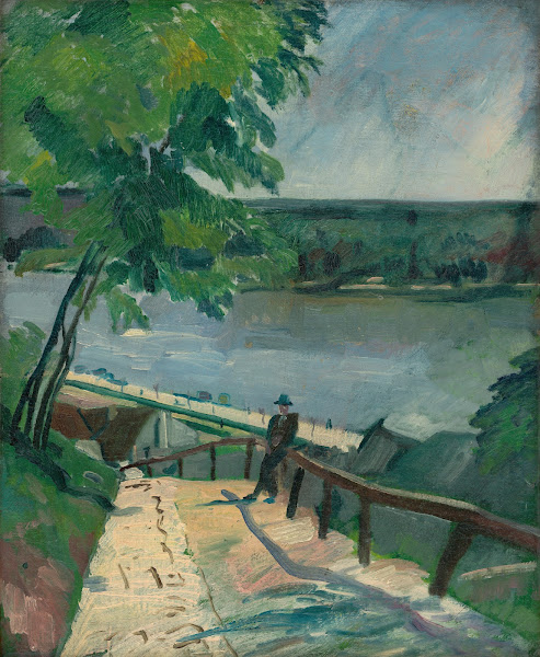 Landscape by the Danube 19301939