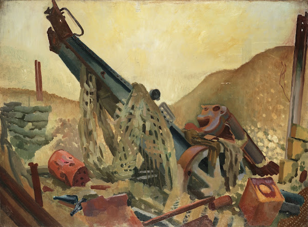 This gun was originally captured from the Germans in the battle of Arras and use