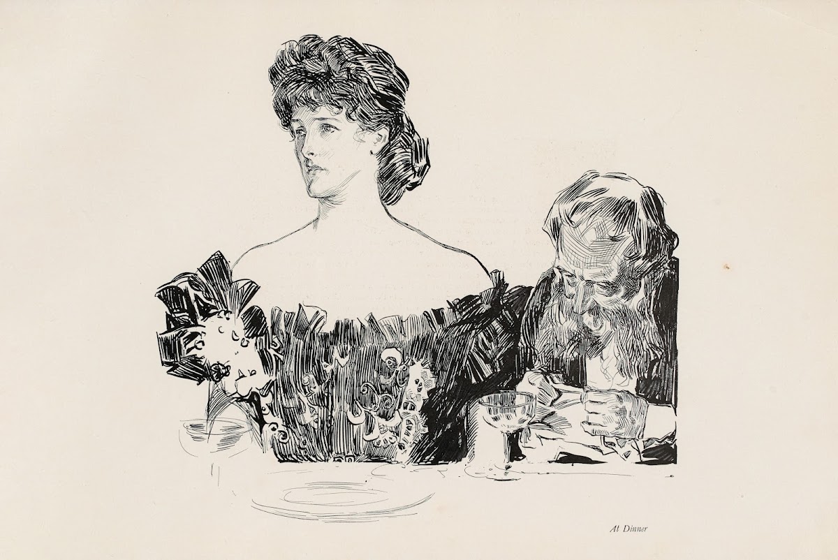 At Dinner 1897