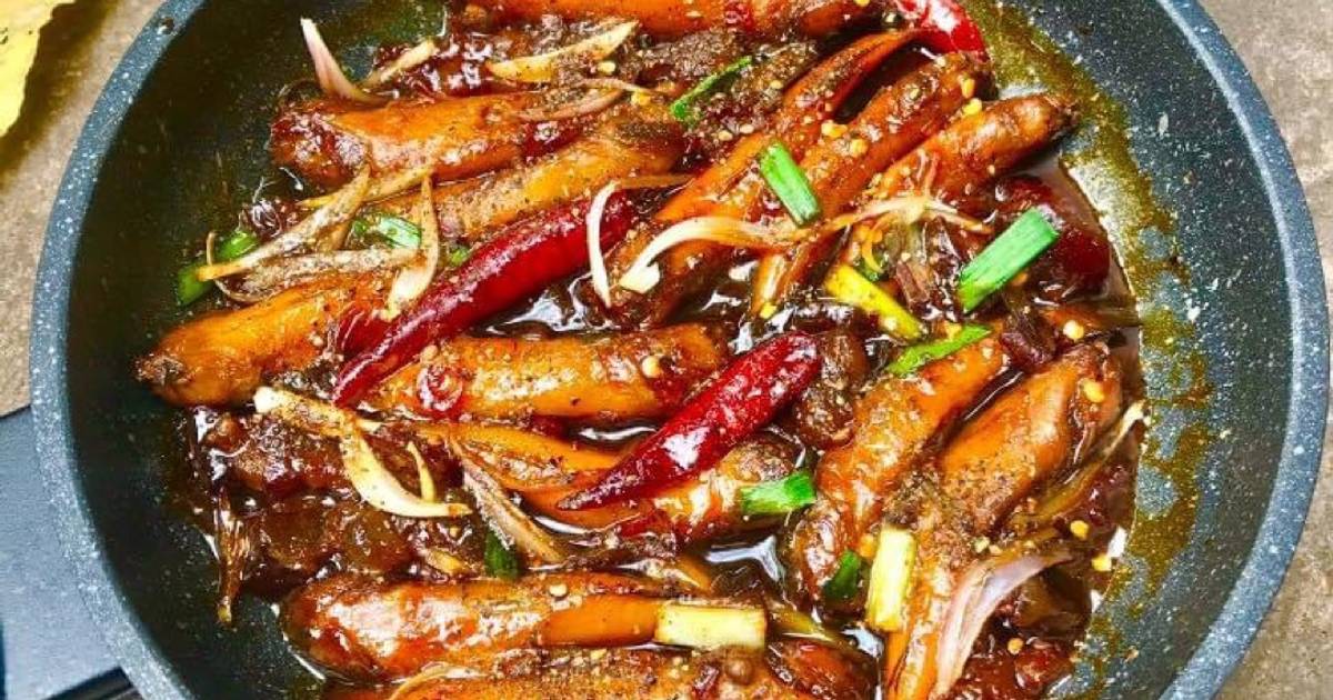 Cá bống kho tiêu