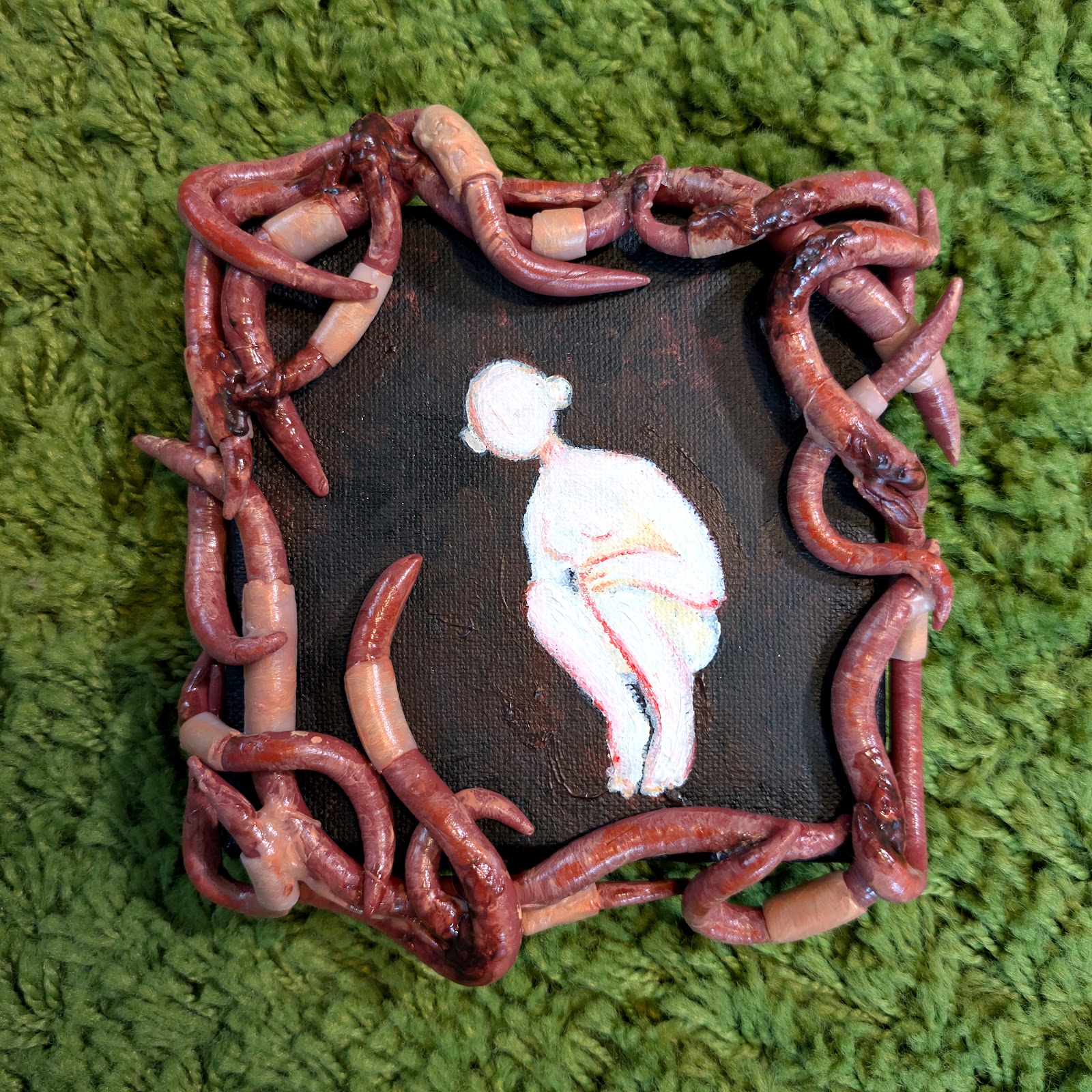 Mixed Media, Polymer Clay, Acrylic