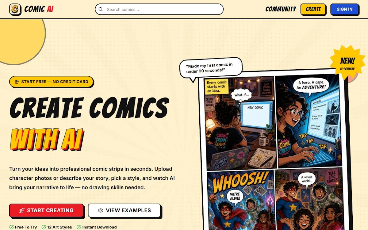 Captura de Comicai