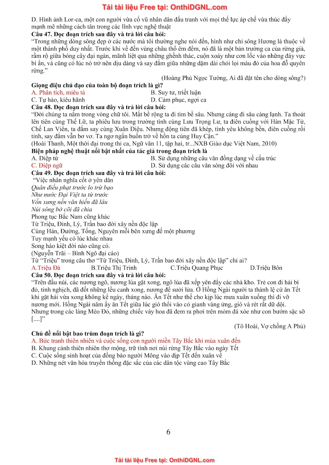 39 Đề ôn HSA - ĐỊnh tính