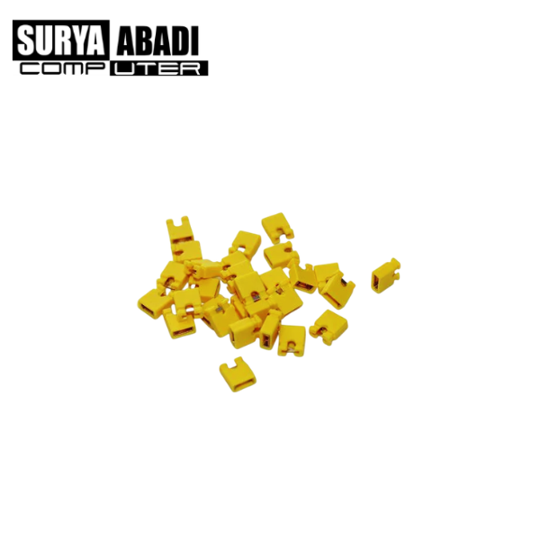 SHORT CIRCUIT MINI CAP CONECTOR PIN HEADER KUNING