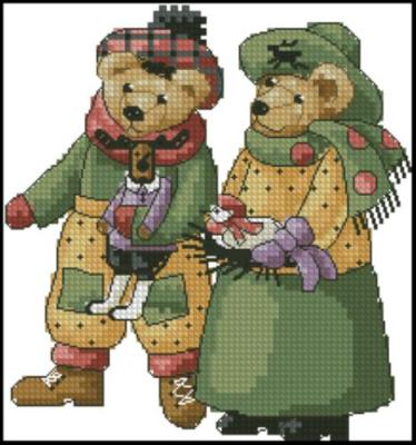 CMP 190044 Couple Of Bears