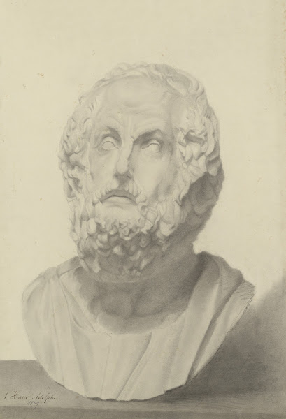 Bust of Homer 1869