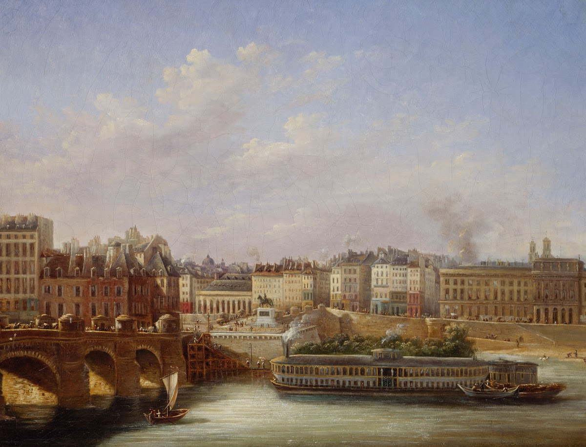 Le Pont Neuf et le quai de Conti 1830
