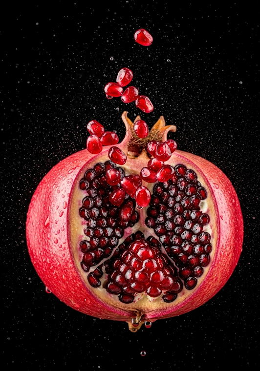 Explosion of Ruby Seeds