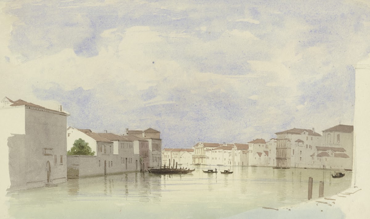 Channel in Venice 1851