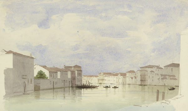 Channel in Venice 1851