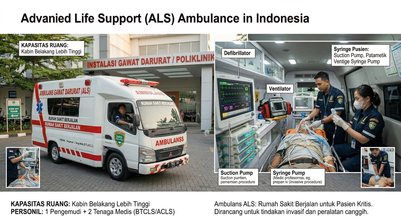 Modul Ambulance Ambulans ALS