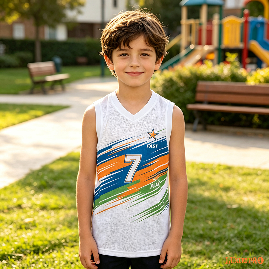 AOP NGAV collar children's vest
