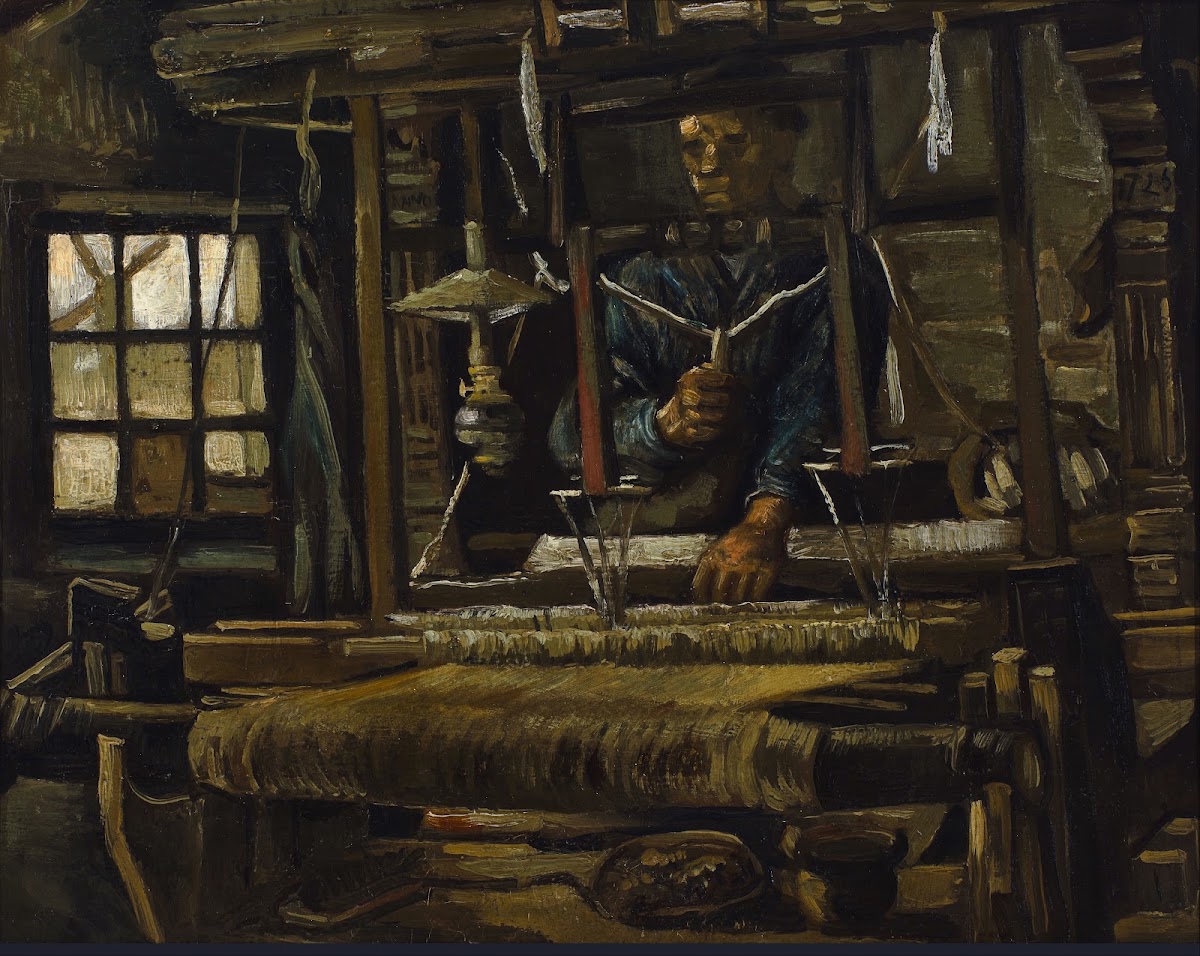 A Weavers Cottage 1884