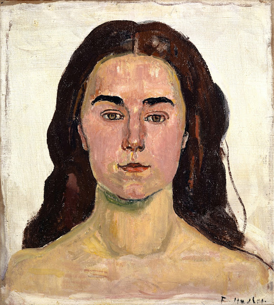 Portrait Of Lina Crot 1916 1917