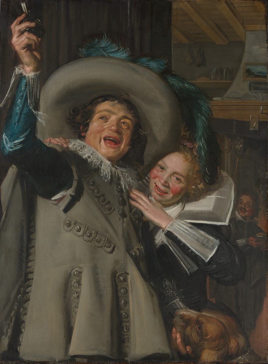 Young Man and Woman in an Inn 1623