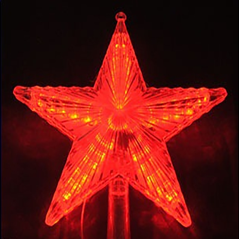LED Christmas Tree Top Star for Indoor and Outdoor Use