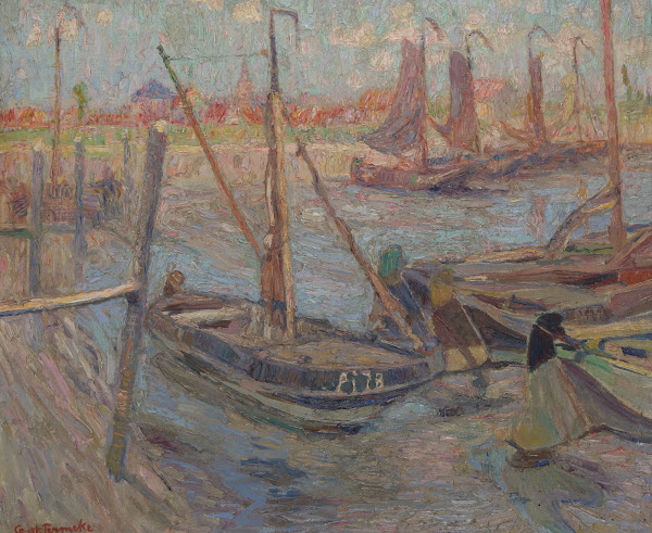 Havendok te Gent Terneuzen 1911