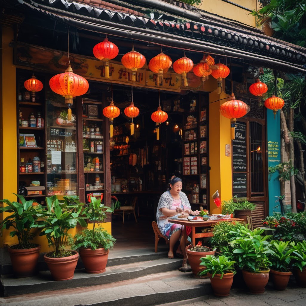 Hình minh họa: Khung cảnh cửa hàng và quy trình kinh doanh của bài viết 'Hộ Kinh Doanh 2026: 7 Sai Lầm Thuế Nghiêm Trọng Cần Tránh Với Quy Định Mới 1 Tỷ Đồng'